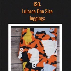 IN SEARCH OF: One Size Lularoe Halloween leggings